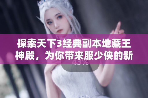 探索天下3经典副本地藏王神殿，为你带来服少侠的新装备和挑战体验！