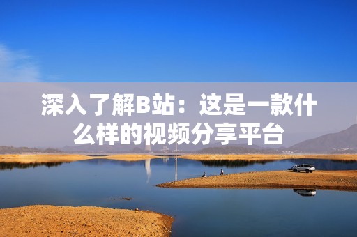 深入了解B站：这是一款什么样的视频分享平台