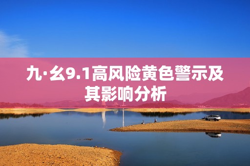 九·幺9.1高风险黄色警示及其影响分析