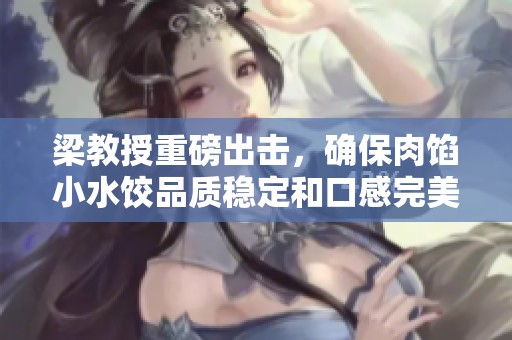 梁教授重磅出击，确保肉馅小水饺品质稳定和口感完美