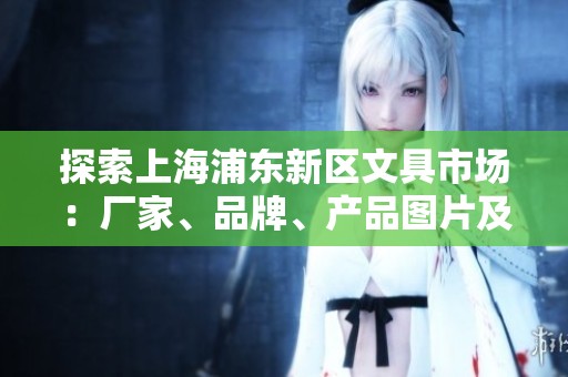 探索上海浦东新区文具市场：厂家、品牌、产品图片及最新资讯全面解析