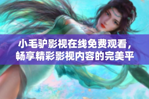 小毛驴影视在线免费观看，畅享精彩影视内容的完美平台