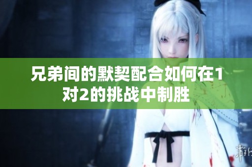 兄弟间的默契配合如何在1对2的挑战中制胜