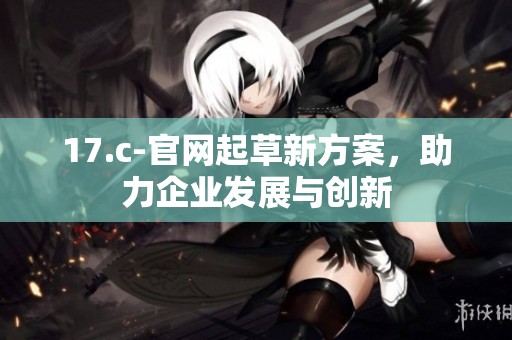 17.c-官网起草新方案，助力企业发展与创新