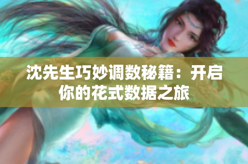 沈先生巧妙调数秘籍：开启你的花式数据之旅