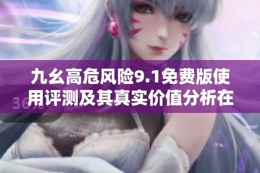 九幺高危风险9.1免费版使用评测及其真实价值分析在宝树手游网
