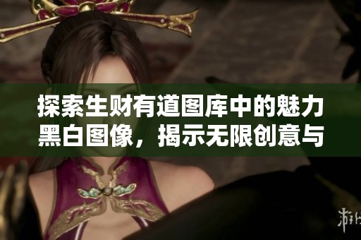 探索生财有道图库中的魅力黑白图像，揭示无限创意与灵感的来源