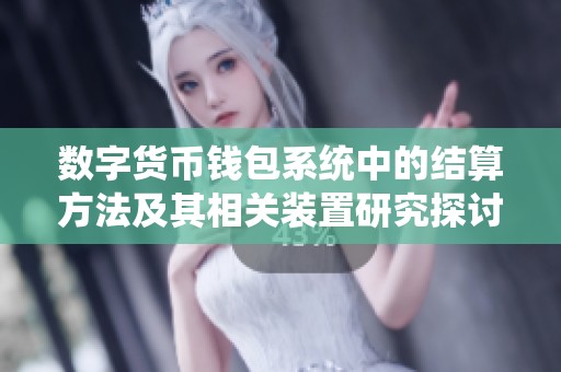 数字货币钱包系统中的结算方法及其相关装置研究探讨