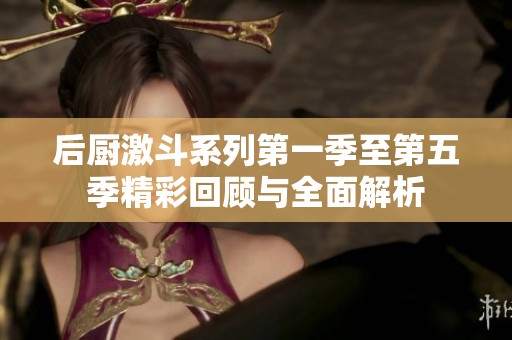 后厨激斗系列第一季至第五季精彩回顾与全面解析