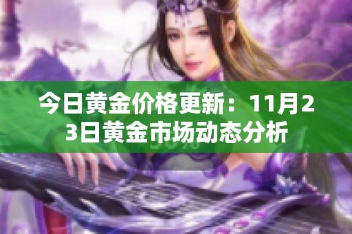 今日黄金价格更新：11月23日黄金市场动态分析