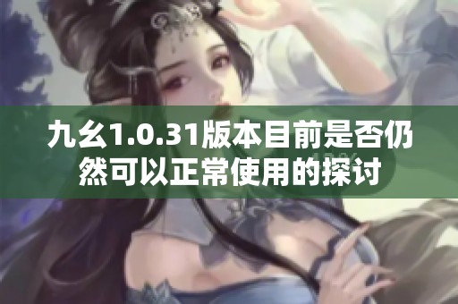 九幺1.0.31版本目前是否仍然可以正常使用的探讨