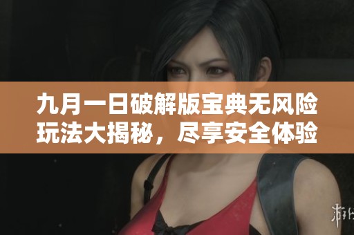 九月一日破解版宝典无风险玩法大揭秘，尽享安全体验！