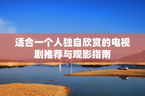 适合一个人独自欣赏的电视剧推荐与观影指南