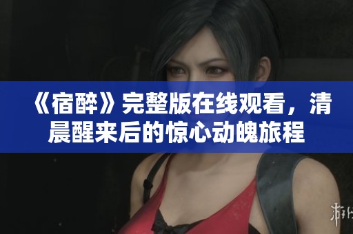 《宿醉》完整版在线观看，清晨醒来后的惊心动魄旅程
