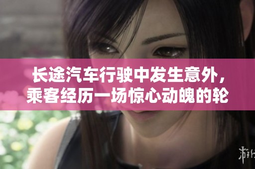 长途汽车行驶中发生意外，乘客经历一场惊心动魄的轮杆事件