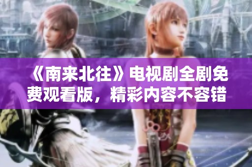 《南来北往》电视剧全剧免费观看版，精彩内容不容错过！