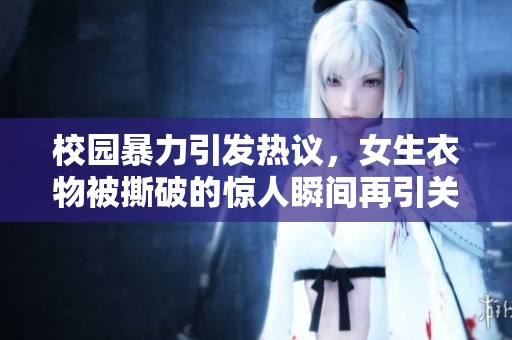 校园暴力引发热议，女生衣物被撕破的惊人瞬间再引关注