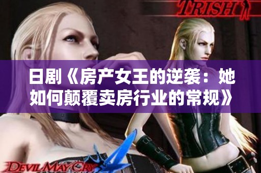 日剧《房产女王的逆袭：她如何颠覆卖房行业的常规》