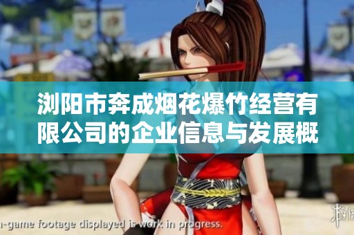 浏阳市奔成烟花爆竹经营有限公司的企业信息与发展概况分析
