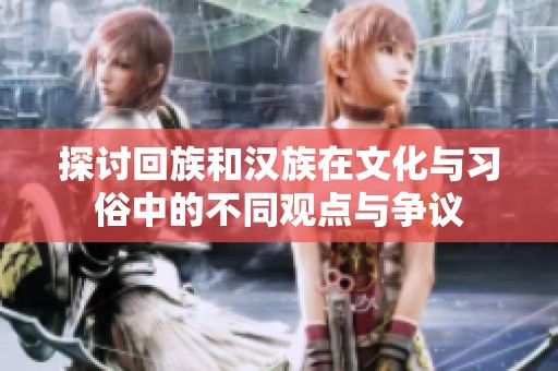 探讨回族和汉族在文化与习俗中的不同观点与争议