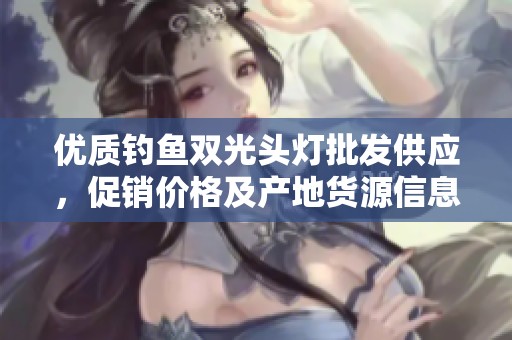 优质钓鱼双光头灯批发供应，促销价格及产地货源信息全揭秘