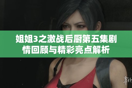 姐姐3之激战后厨第五集剧情回顾与精彩亮点解析