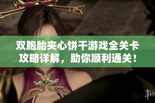 双胞胎夹心饼干游戏全关卡攻略详解，助你顺利通关！