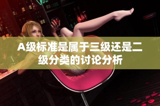 A级标准是属于三级还是二级分类的讨论分析