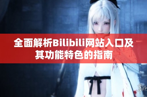 全面解析Bilibili网站入口及其功能特色的指南