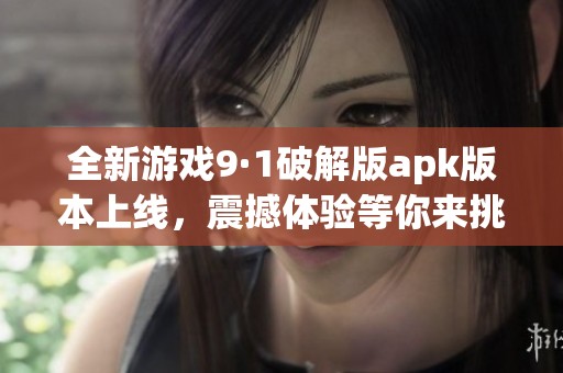 全新游戏9·1破解版apk版本上线，震撼体验等你来挑战