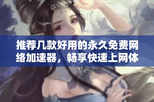 推荐几款好用的永久免费网络加速器，畅享快速上网体验