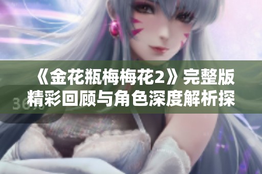《金花瓶梅梅花2》完整版精彩回顾与角色深度解析探索之旅
