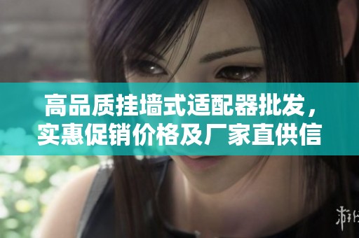 高品质挂墙式适配器批发，实惠促销价格及厂家直供信息