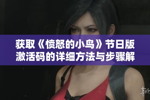 获取《愤怒的小鸟》节日版激活码的详细方法与步骤解析