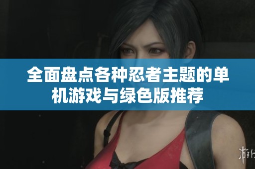 全面盘点各种忍者主题的单机游戏与绿色版推荐