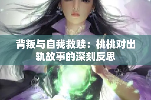 背叛与自我救赎：桃桃对出轨故事的深刻反思