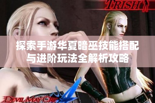 探索手游华夏暗巫技能搭配与进阶玩法全解析攻略