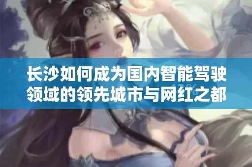 长沙如何成为国内智能驾驶领域的领先城市与网红之都融合发展分析