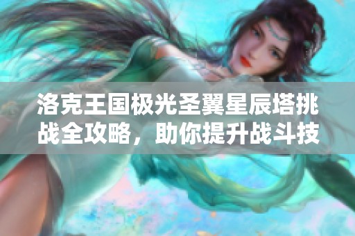 洛克王国极光圣翼星辰塔挑战全攻略，助你提升战斗技巧与策略