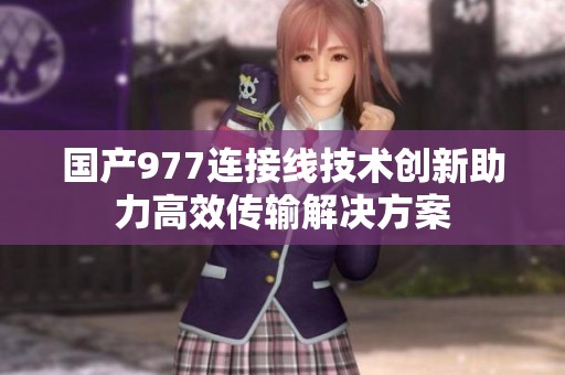 国产977连接线技术创新助力高效传输解决方案