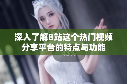 深入了解B站这个热门视频分享平台的特点与功能