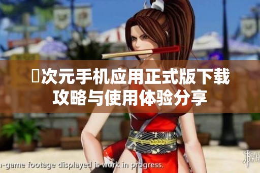 囧次元手机应用正式版下载攻略与使用体验分享