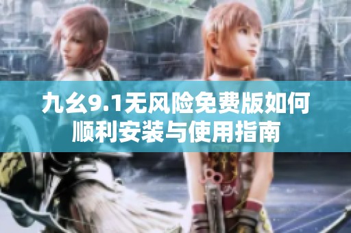 九幺9.1无风险免费版如何顺利安装与使用指南