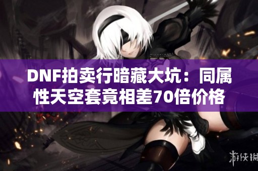 DNF拍卖行暗藏大坑：同属性天空套竟相差70倍价格！