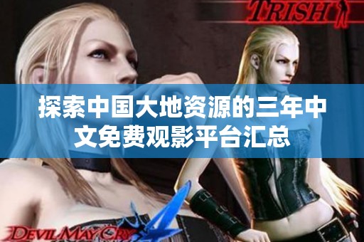 探索中国大地资源的三年中文免费观影平台汇总