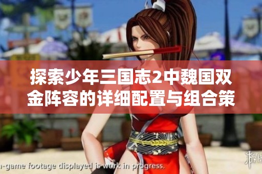 探索少年三国志2中魏国双金阵容的详细配置与组合策略