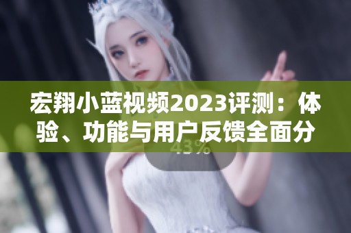 宏翔小蓝视频2023评测：体验、功能与用户反馈全面分析