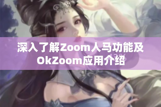 深入了解Zoom人马功能及OkZoom应用介绍