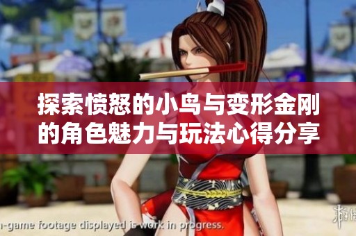 探索愤怒的小鸟与变形金刚的角色魅力与玩法心得分享