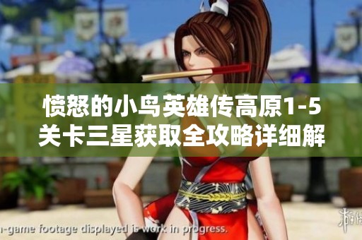 愤怒的小鸟英雄传高原1-5关卡三星获取全攻略详细解析